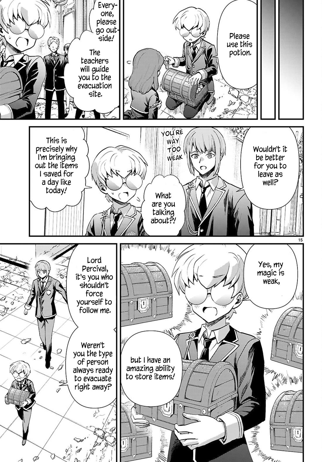 A High School Boy Reincarnates as the Villainous Daughter in an Otome Game. chapter 19 page 15