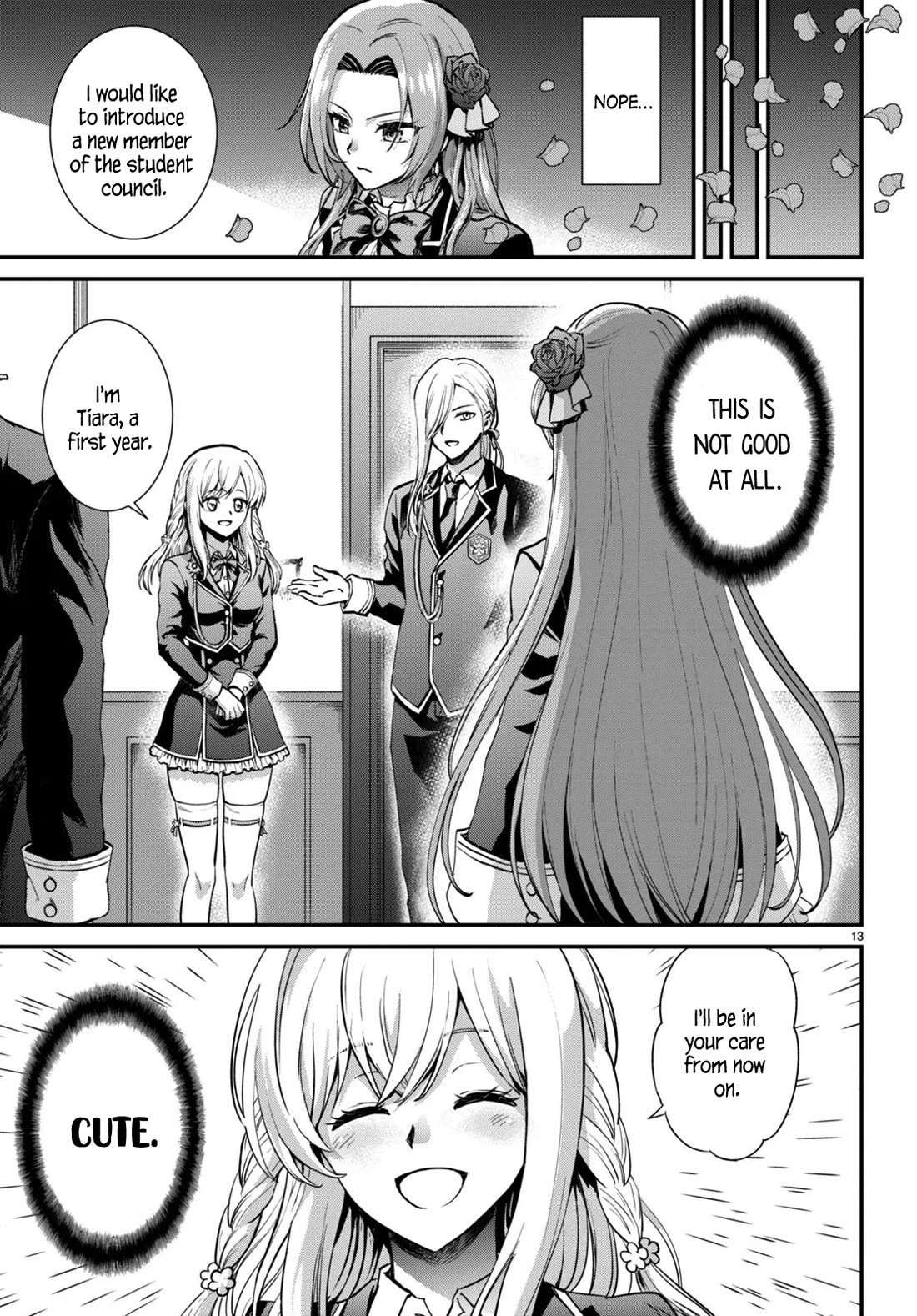 A High School Boy Reincarnates as the Villainous Daughter in an Otome Game. chapter 2 page 13