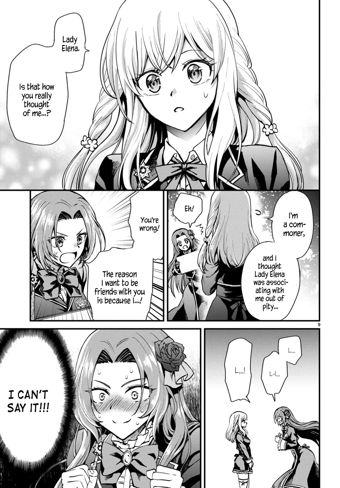 A High School Boy Reincarnates as the Villainous Daughter in an Otome Game. chapter 2 page 9