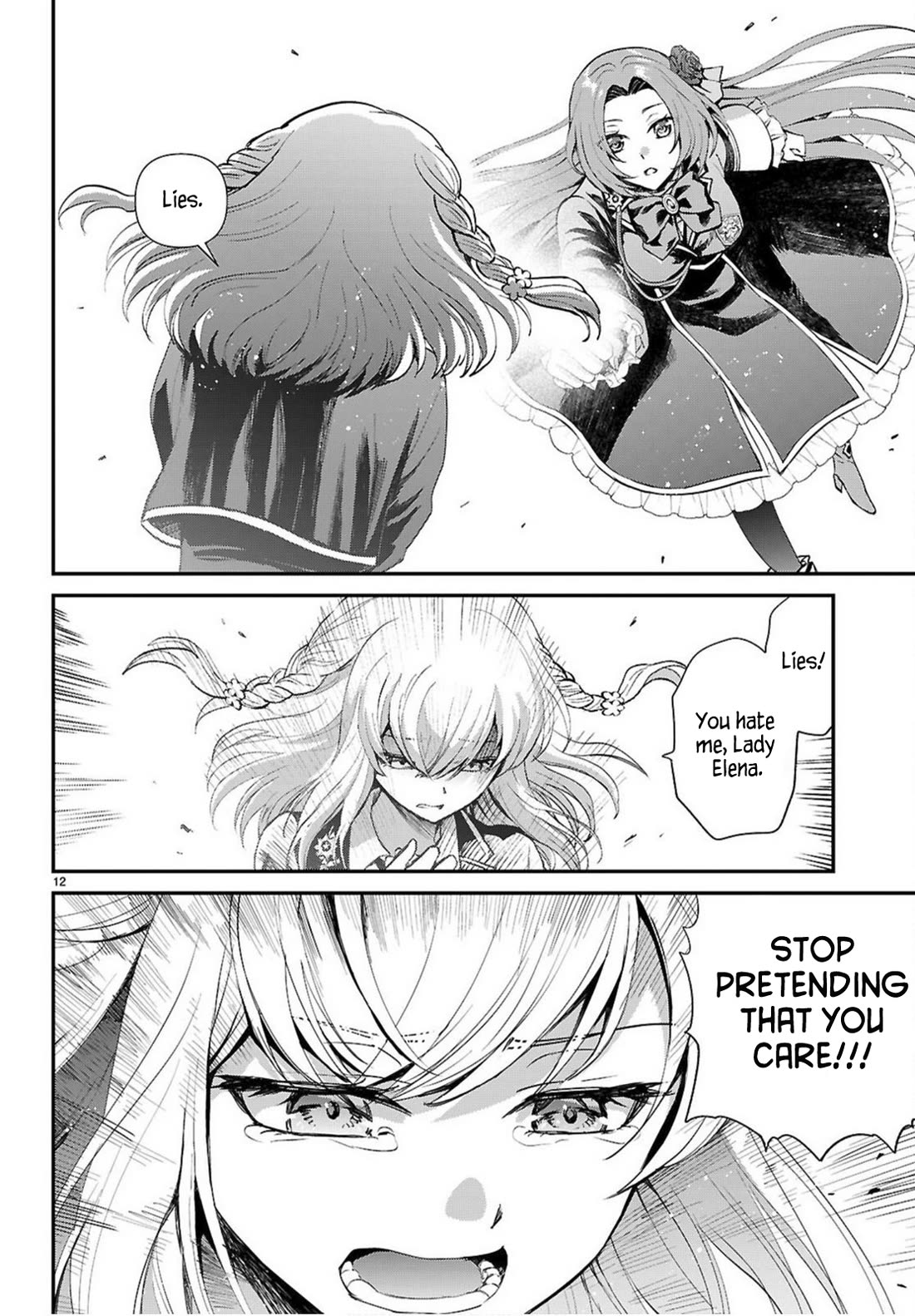 A High School Boy Reincarnates as the Villainous Daughter in an Otome Game. chapter 20 page 12