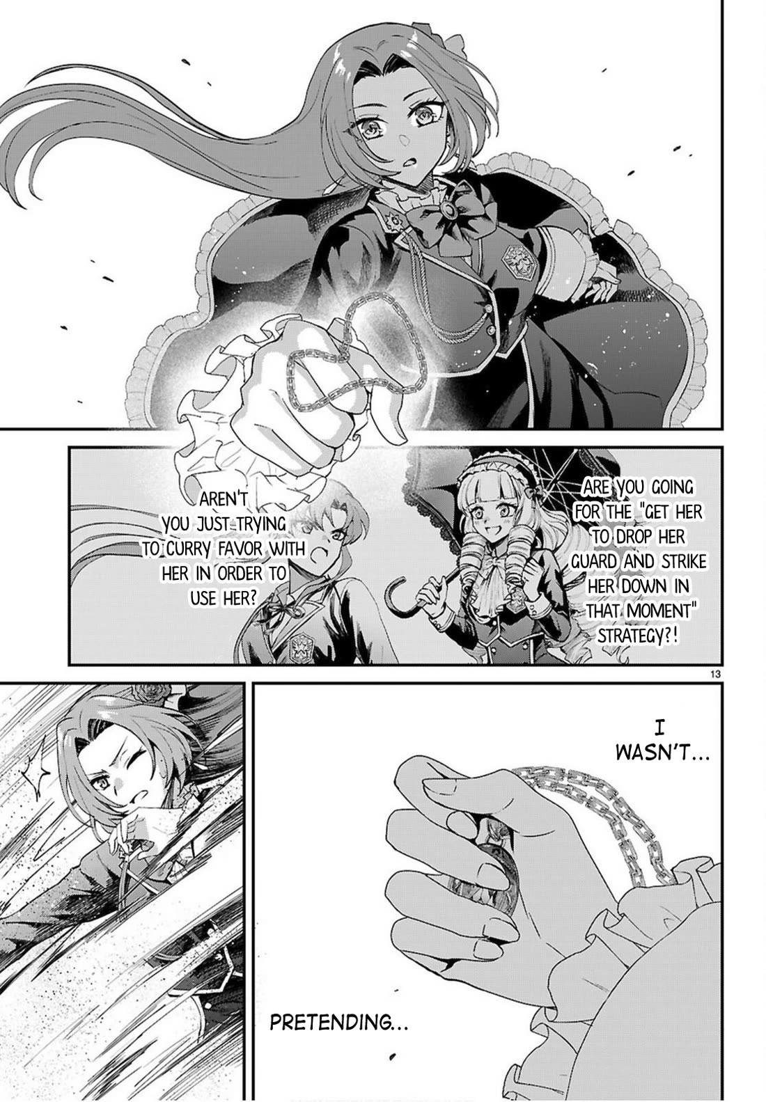 A High School Boy Reincarnates as the Villainous Daughter in an Otome Game. chapter 20 page 13