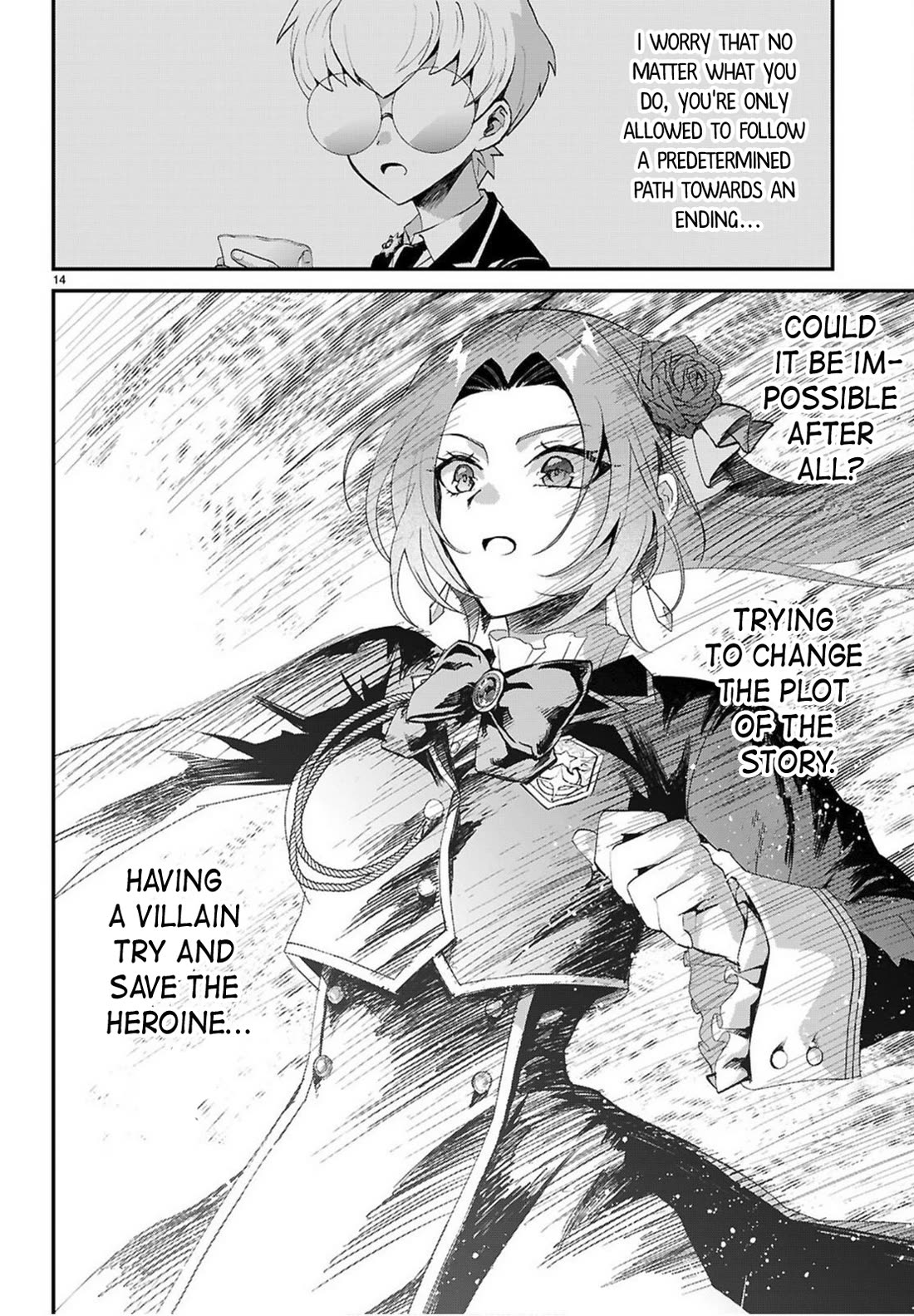 A High School Boy Reincarnates as the Villainous Daughter in an Otome Game. chapter 20 page 14