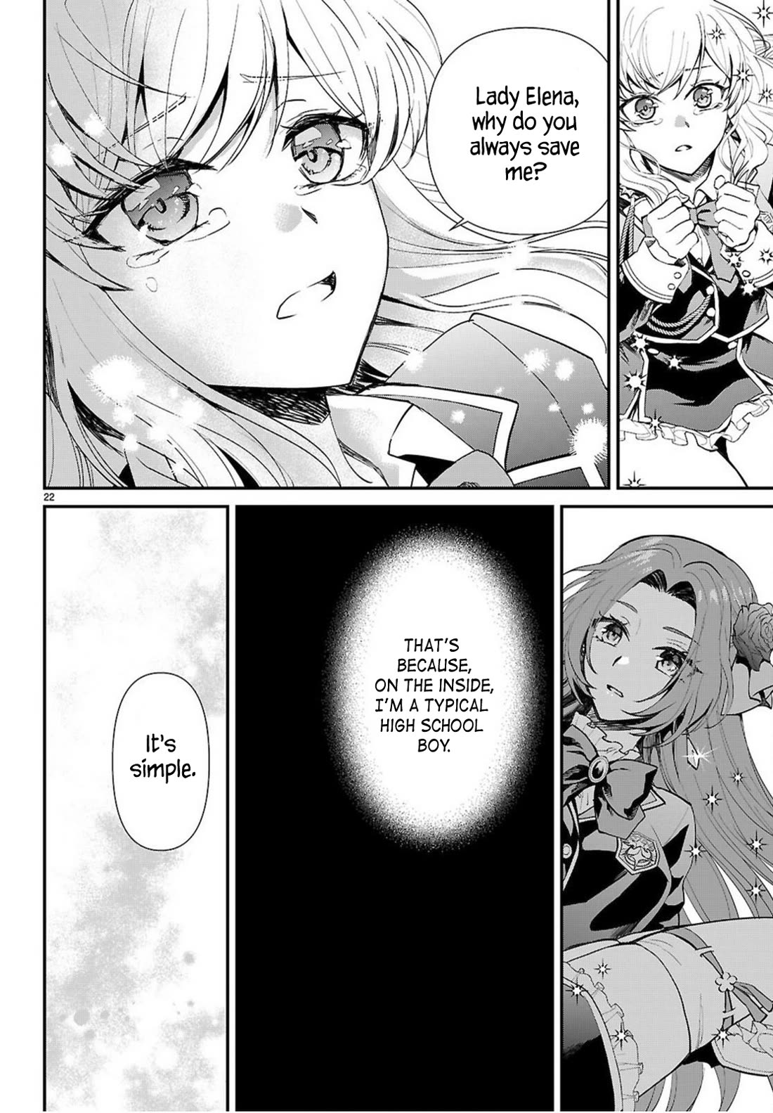 A High School Boy Reincarnates as the Villainous Daughter in an Otome Game. chapter 20 page 22