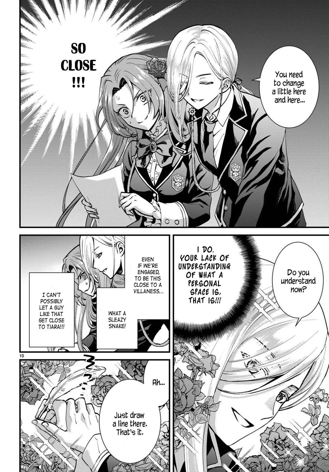 A High School Boy Reincarnates as the Villainous Daughter in an Otome Game. chapter 3 page 10