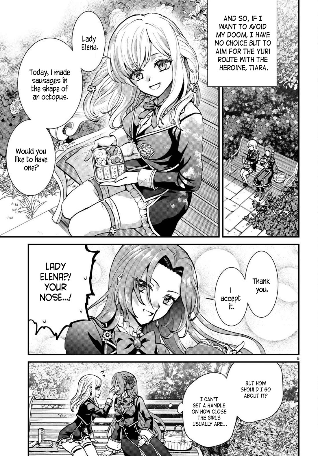 A High School Boy Reincarnates as the Villainous Daughter in an Otome Game. chapter 3 page 5