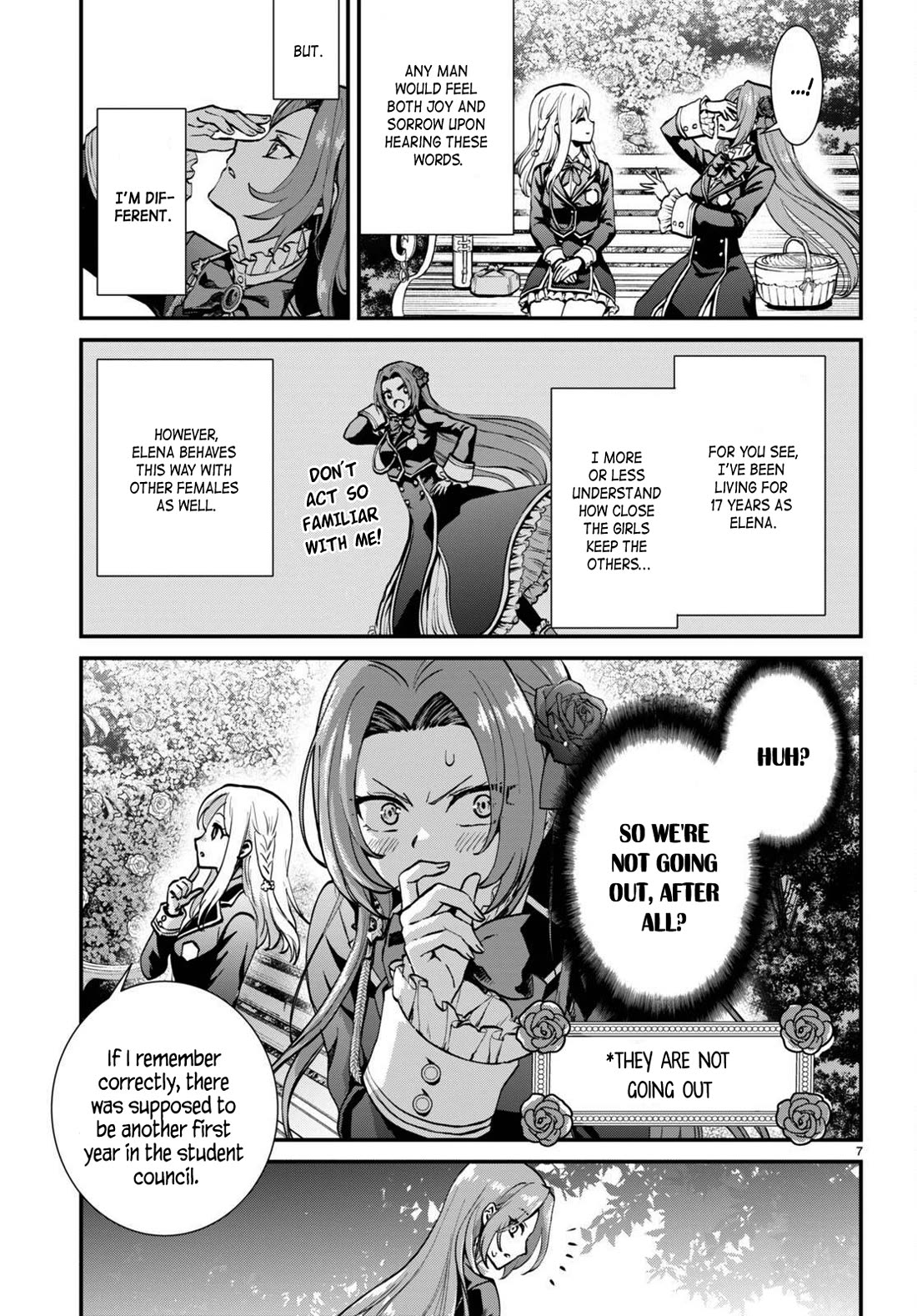 A High School Boy Reincarnates as the Villainous Daughter in an Otome Game. chapter 3 page 7