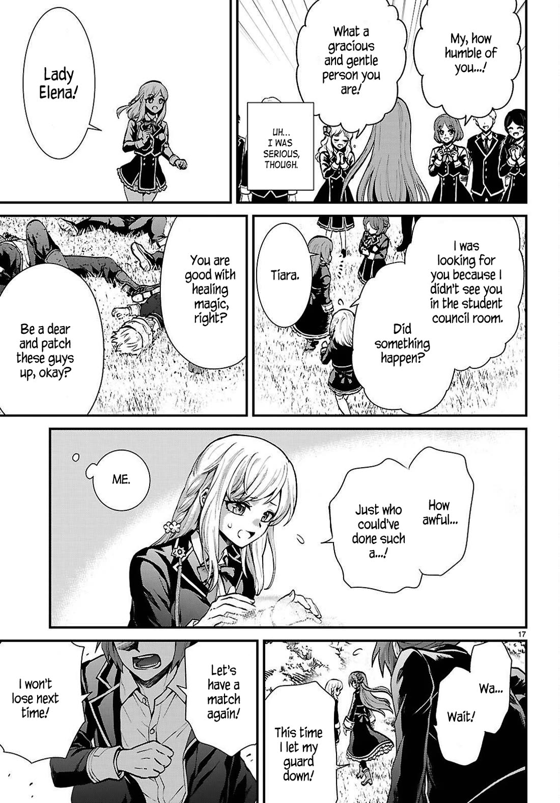 A High School Boy Reincarnates as the Villainous Daughter in an Otome Game. chapter 4 page 16