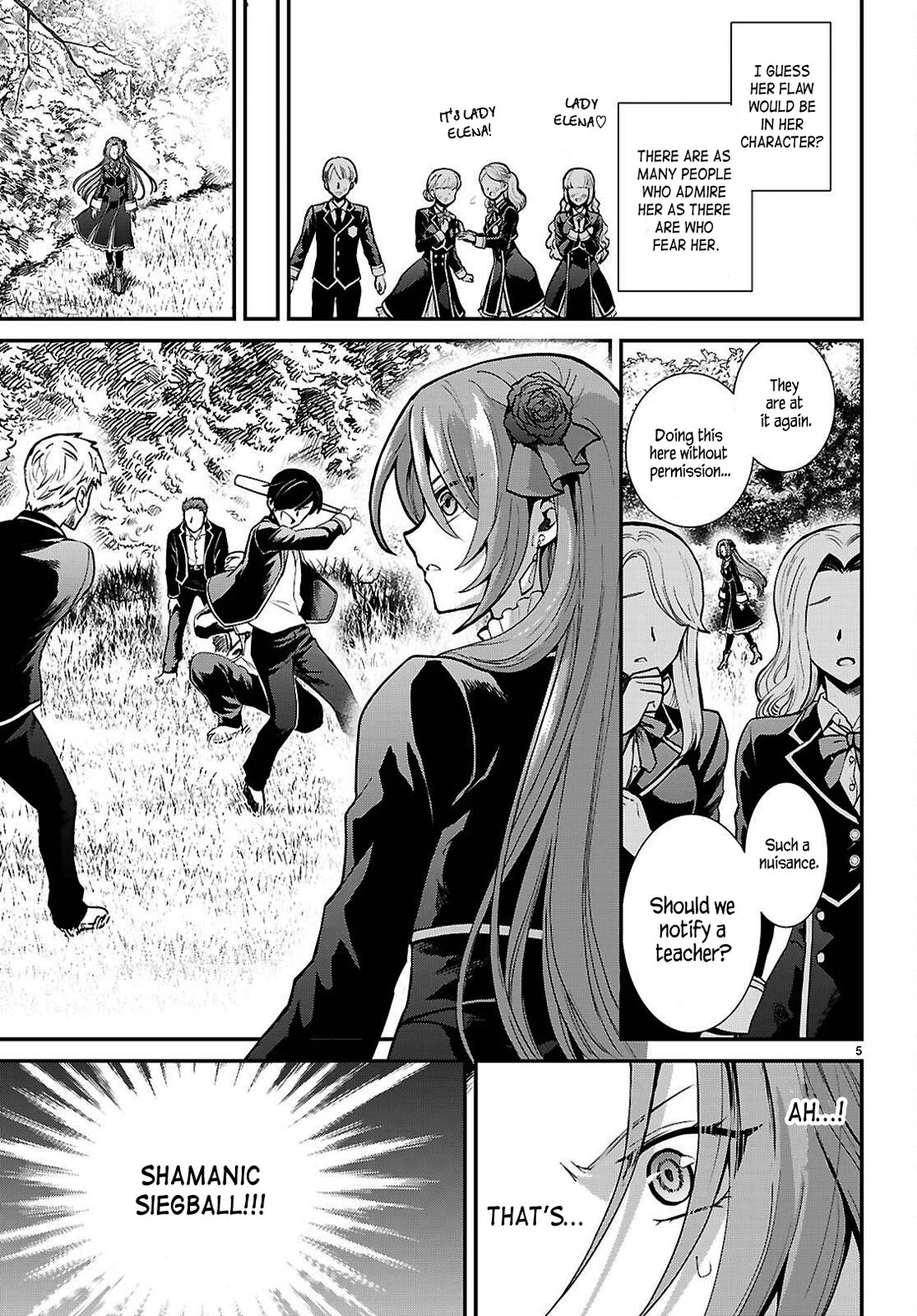 A High School Boy Reincarnates as the Villainous Daughter in an Otome Game. chapter 4 page 5