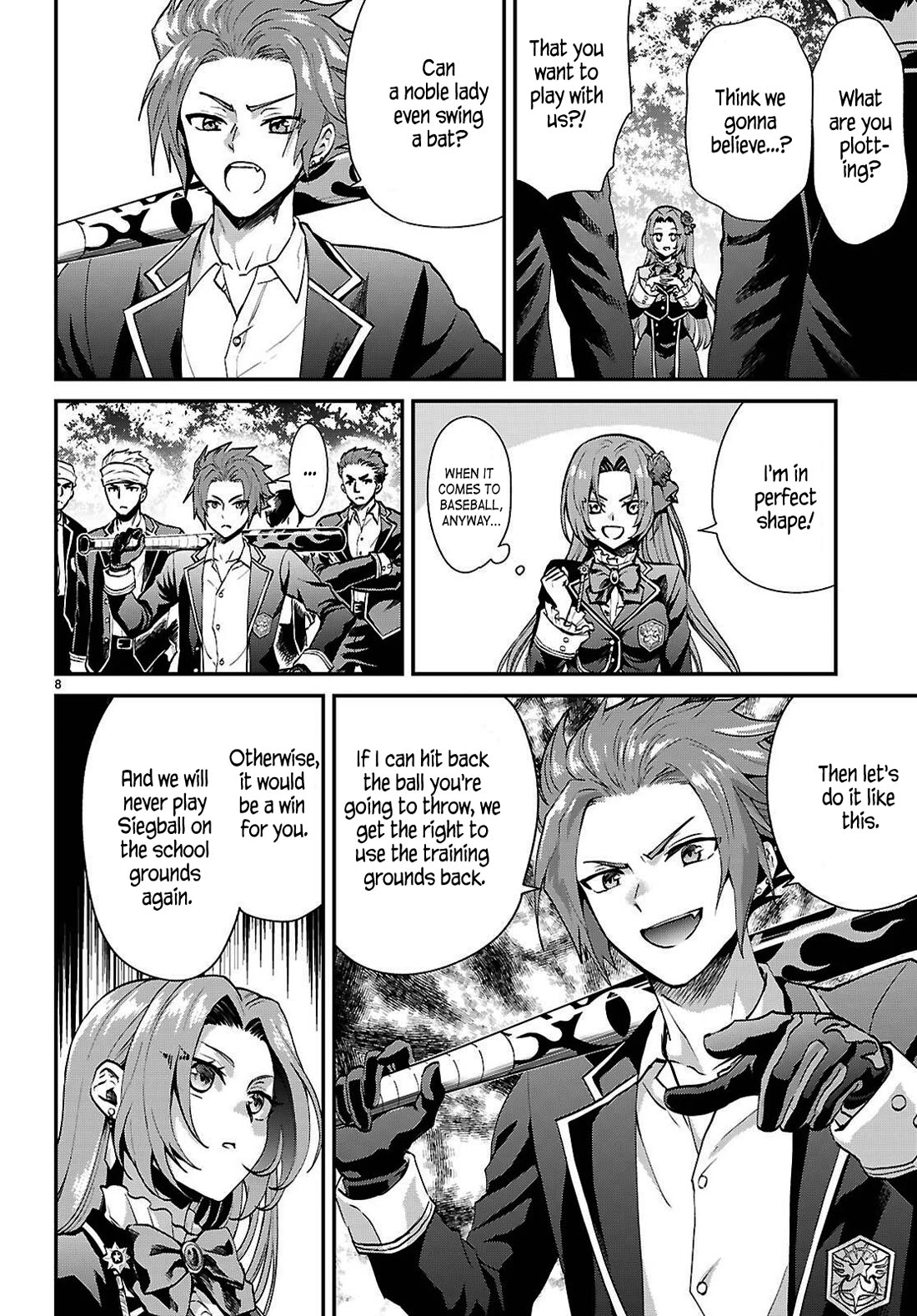 A High School Boy Reincarnates as the Villainous Daughter in an Otome Game. chapter 4 page 8