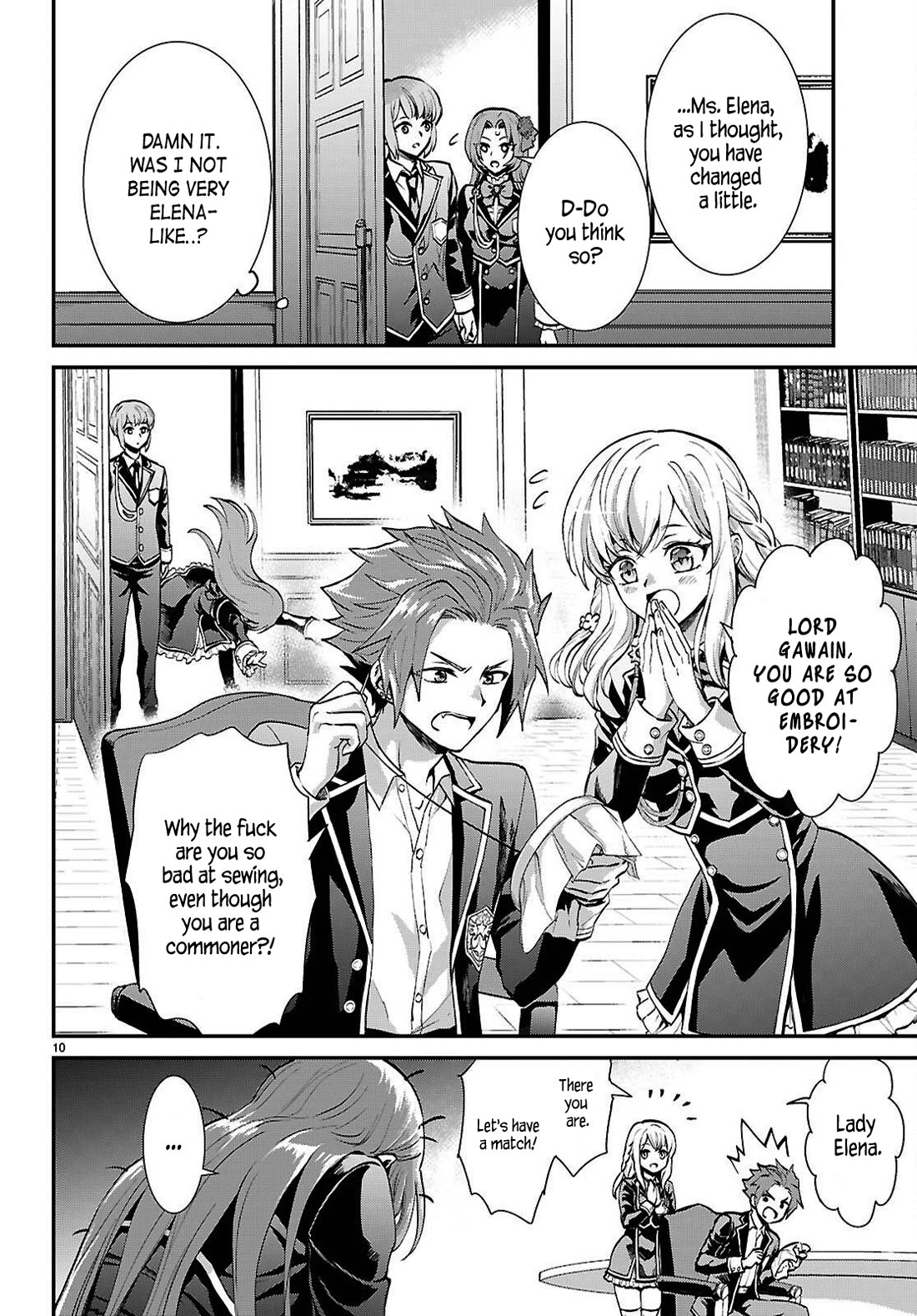 A High School Boy Reincarnates as the Villainous Daughter in an Otome Game. chapter 5 page 10