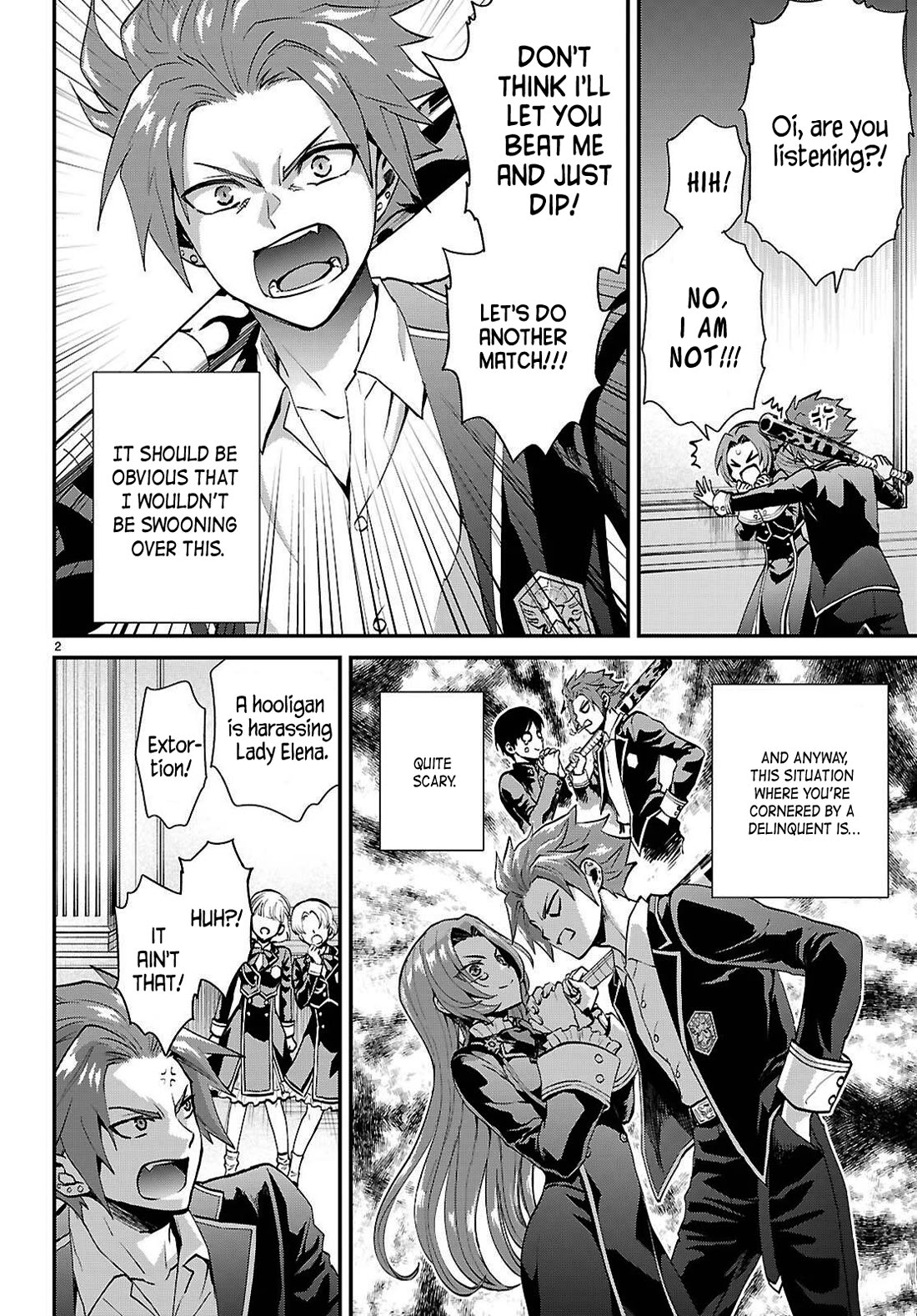 A High School Boy Reincarnates as the Villainous Daughter in an Otome Game. chapter 5 page 2