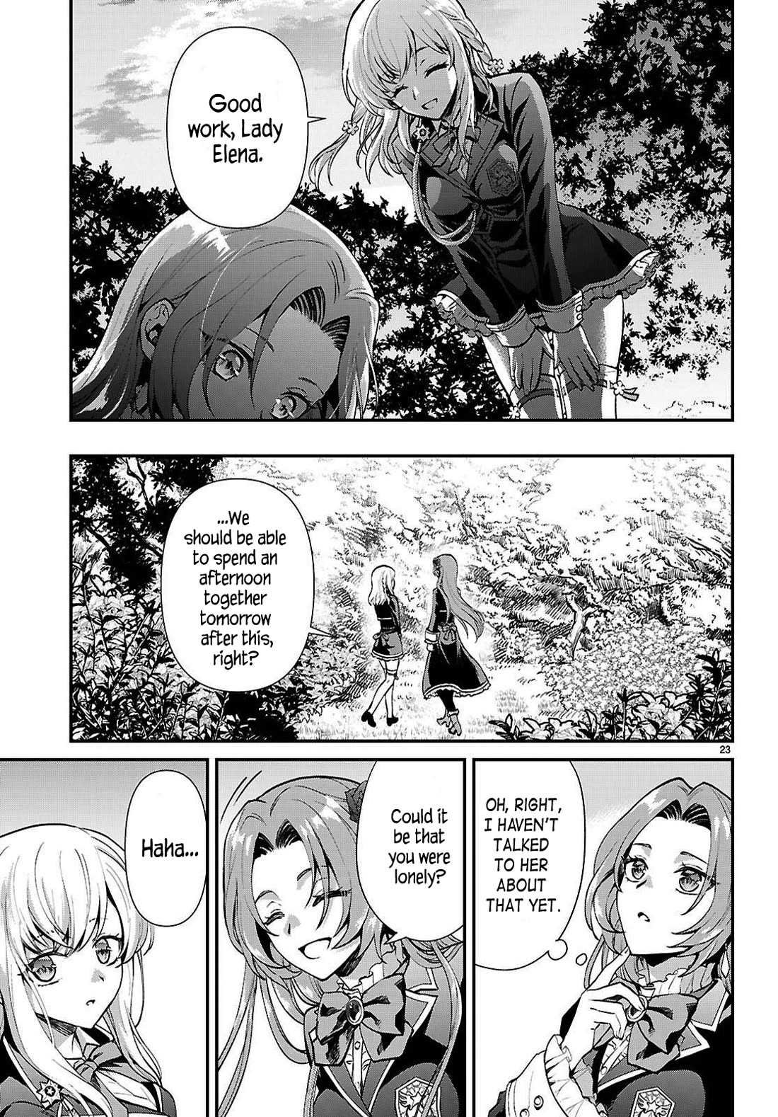 A High School Boy Reincarnates as the Villainous Daughter in an Otome Game. chapter 5 page 23