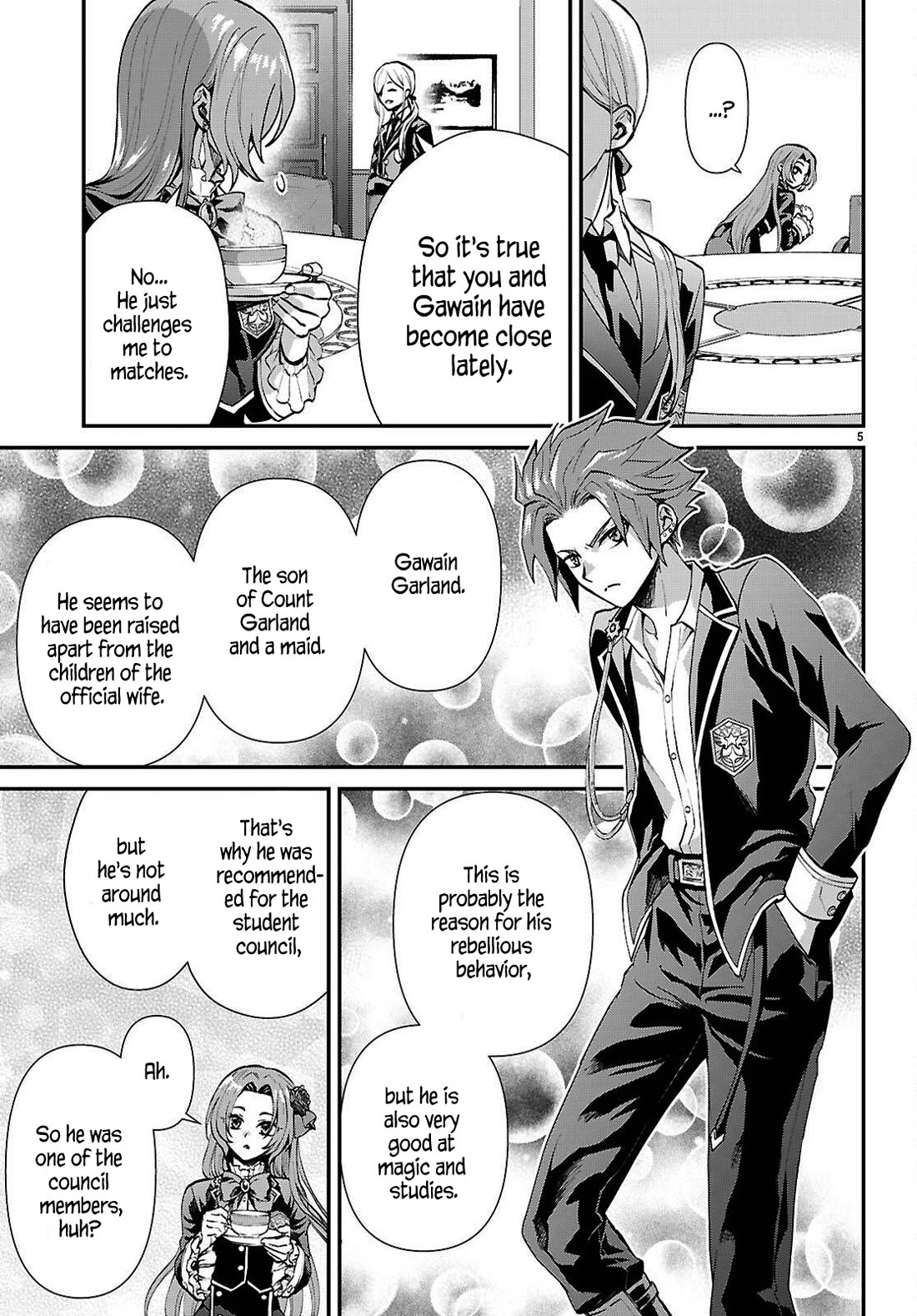 A High School Boy Reincarnates as the Villainous Daughter in an Otome Game. chapter 5 page 5