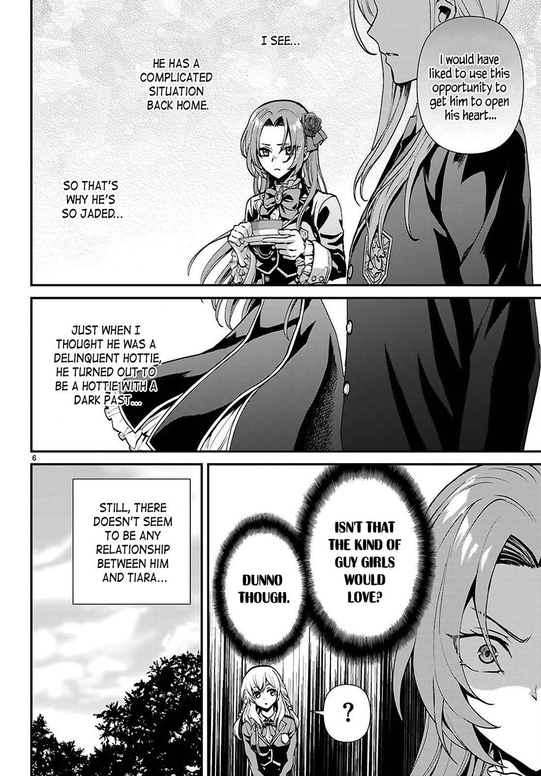 A High School Boy Reincarnates as the Villainous Daughter in an Otome Game. chapter 5 page 6