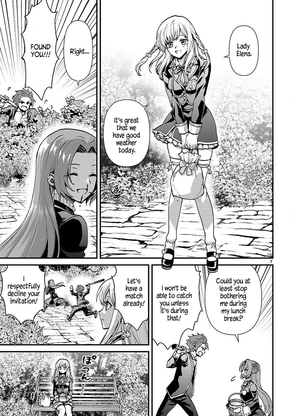 A High School Boy Reincarnates as the Villainous Daughter in an Otome Game. chapter 5 page 7