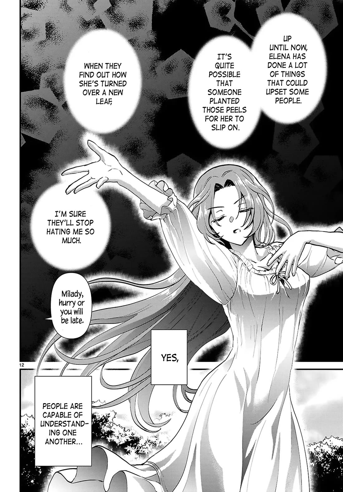 A High School Boy Reincarnates as the Villainous Daughter in an Otome Game. chapter 6 page 12