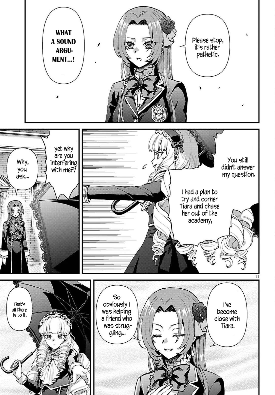 A High School Boy Reincarnates as the Villainous Daughter in an Otome Game. chapter 7 page 11