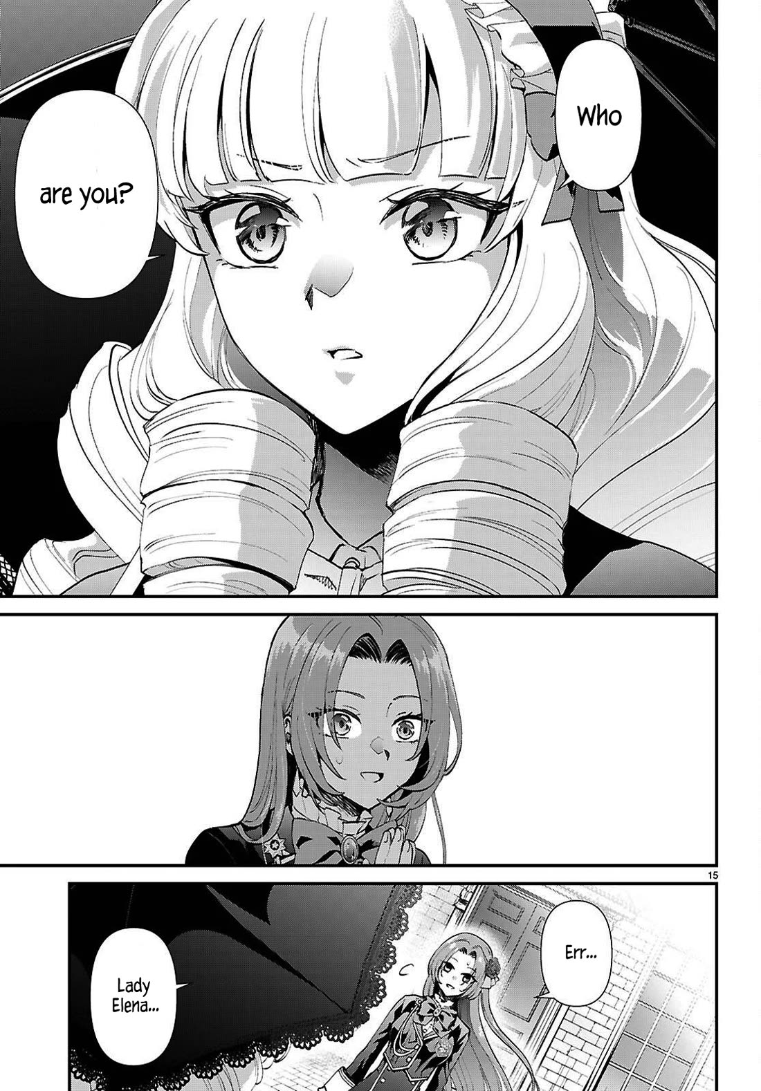 A High School Boy Reincarnates as the Villainous Daughter in an Otome Game. chapter 7 page 15