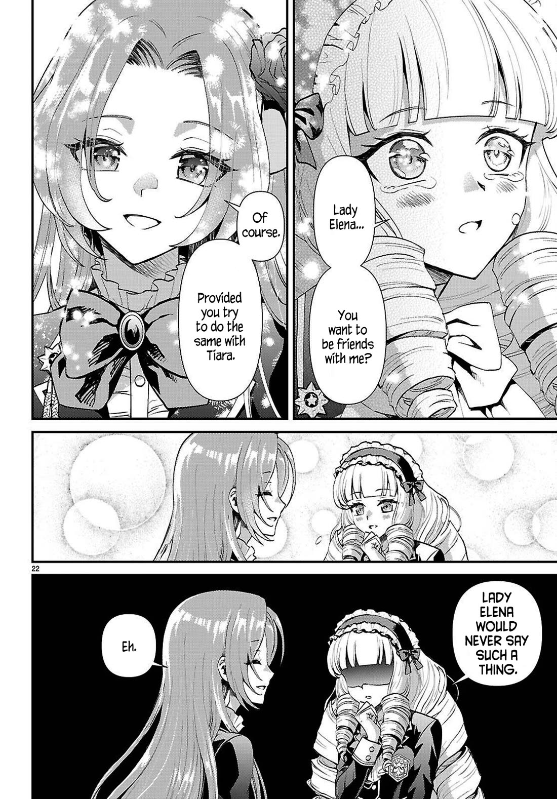 A High School Boy Reincarnates as the Villainous Daughter in an Otome Game. chapter 7 page 22