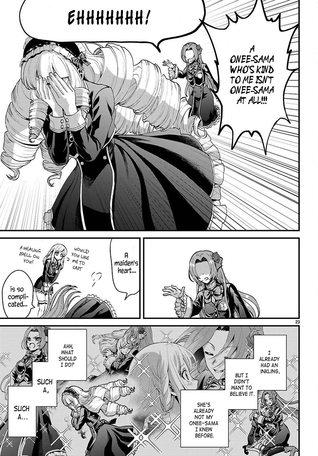 A High School Boy Reincarnates as the Villainous Daughter in an Otome Game. chapter 7 page 23