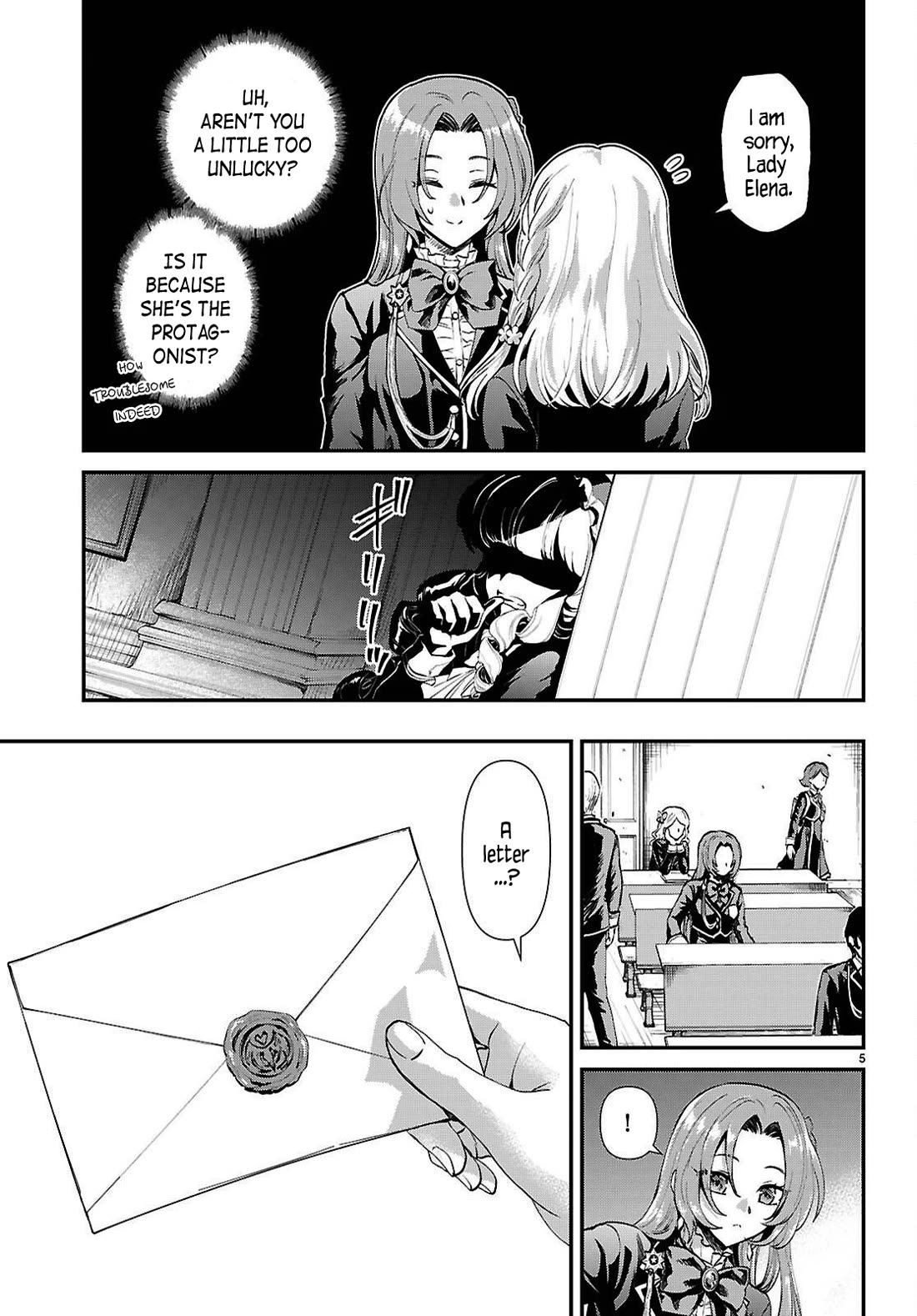 A High School Boy Reincarnates as the Villainous Daughter in an Otome Game. chapter 7 page 5