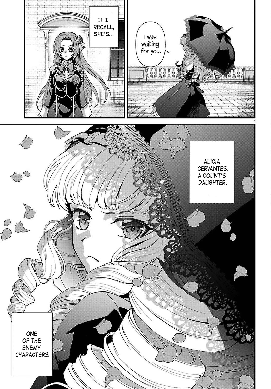 A High School Boy Reincarnates as the Villainous Daughter in an Otome Game. chapter 7 page 7