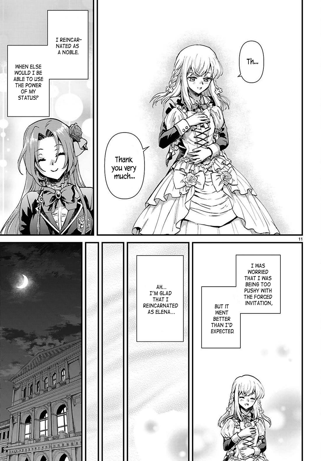 A High School Boy Reincarnates as the Villainous Daughter in an Otome Game. chapter 8 page 11