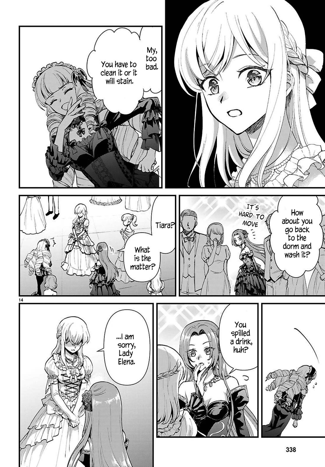 A High School Boy Reincarnates as the Villainous Daughter in an Otome Game. chapter 8 page 14