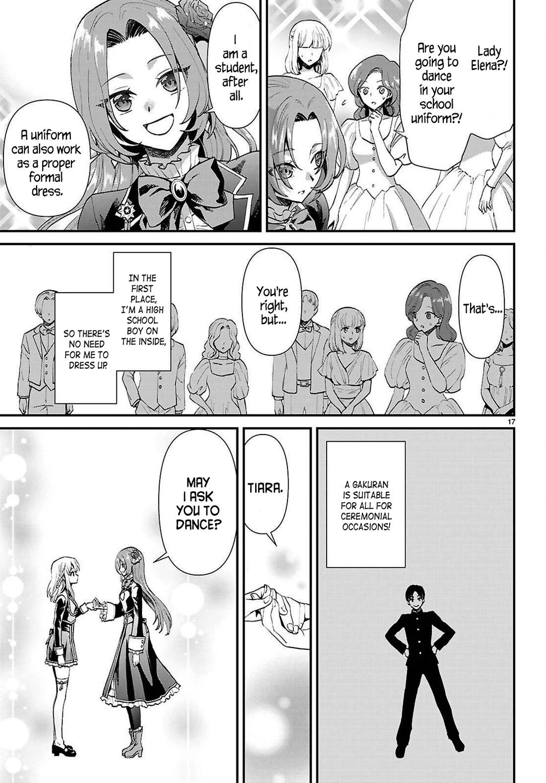 A High School Boy Reincarnates as the Villainous Daughter in an Otome Game. chapter 8 page 17