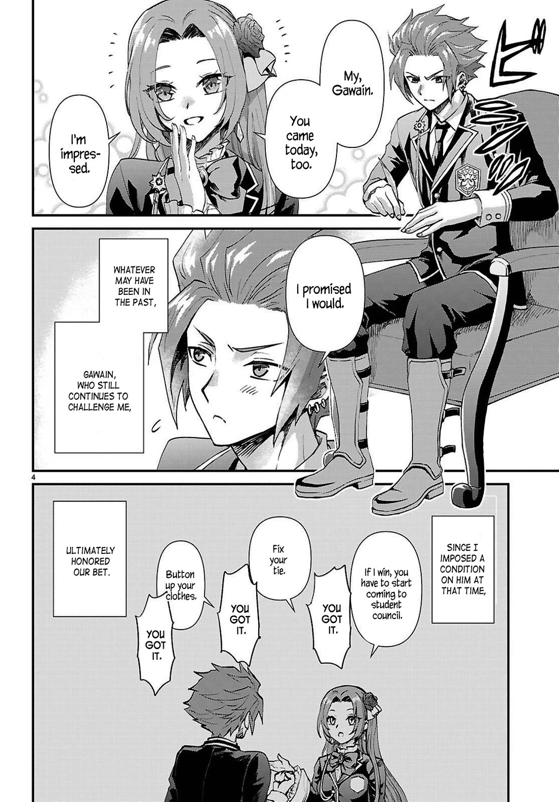 A High School Boy Reincarnates as the Villainous Daughter in an Otome Game. chapter 8 page 4