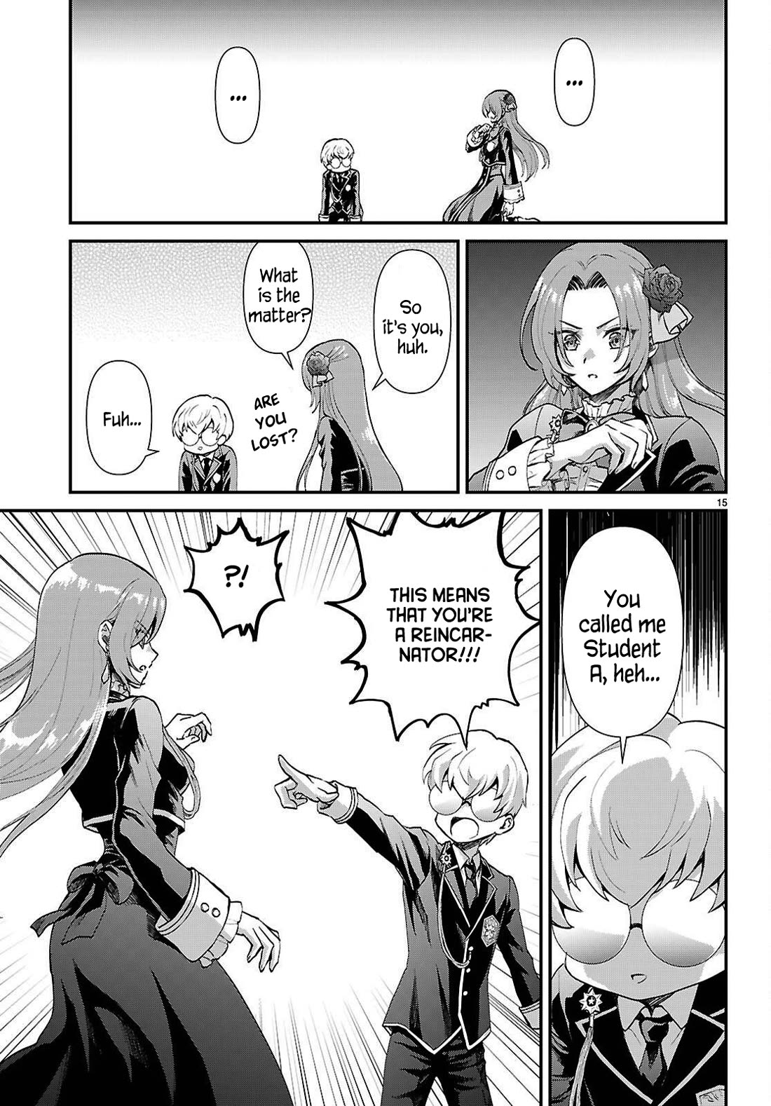 A High School Boy Reincarnates as the Villainous Daughter in an Otome Game. chapter 9 page 15