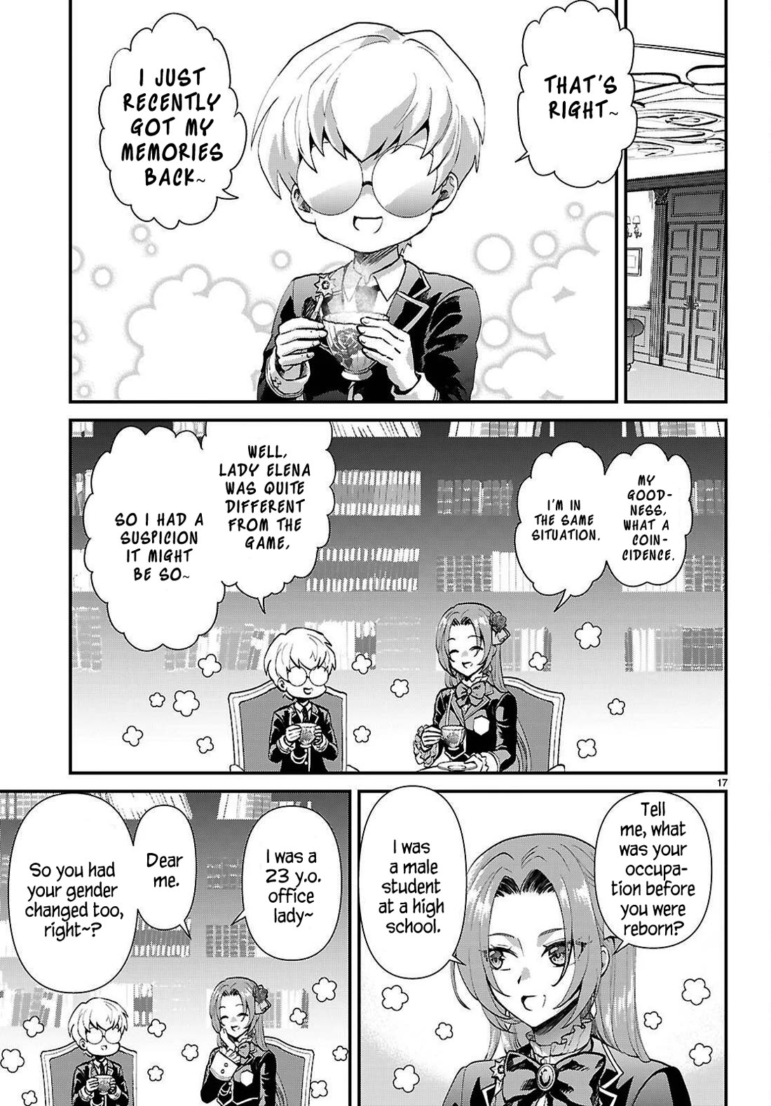 A High School Boy Reincarnates as the Villainous Daughter in an Otome Game. chapter 9 page 17