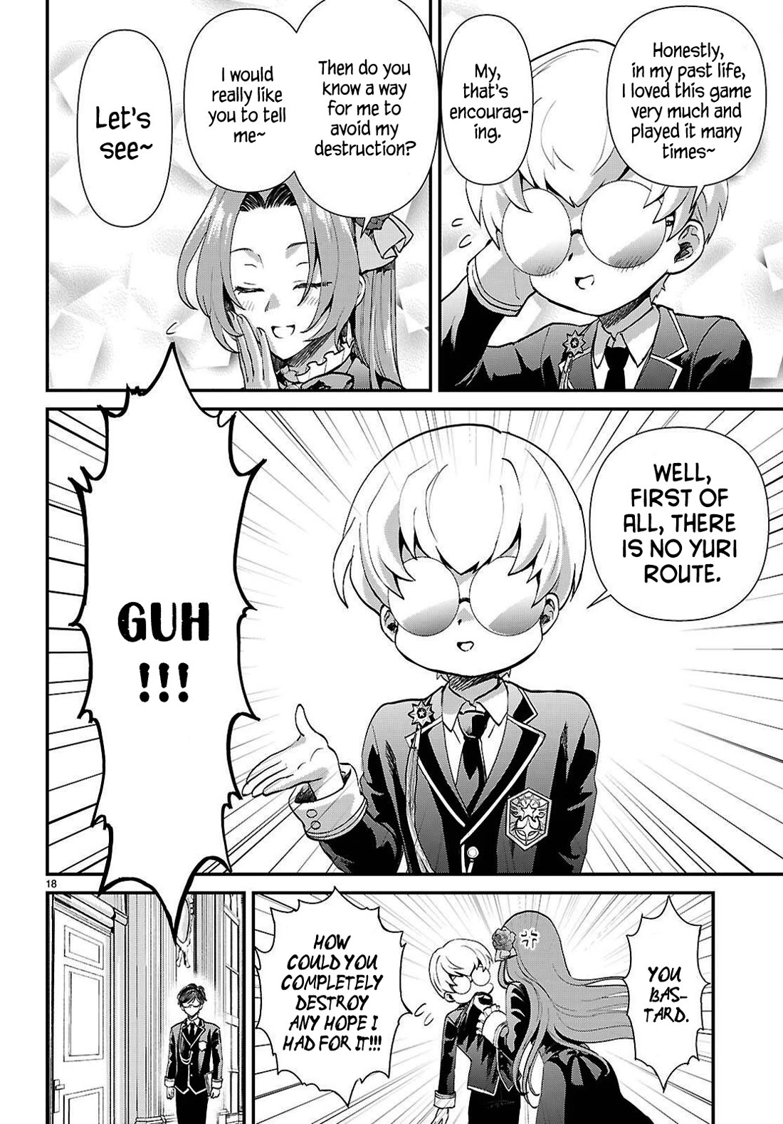 A High School Boy Reincarnates as the Villainous Daughter in an Otome Game. chapter 9 page 18