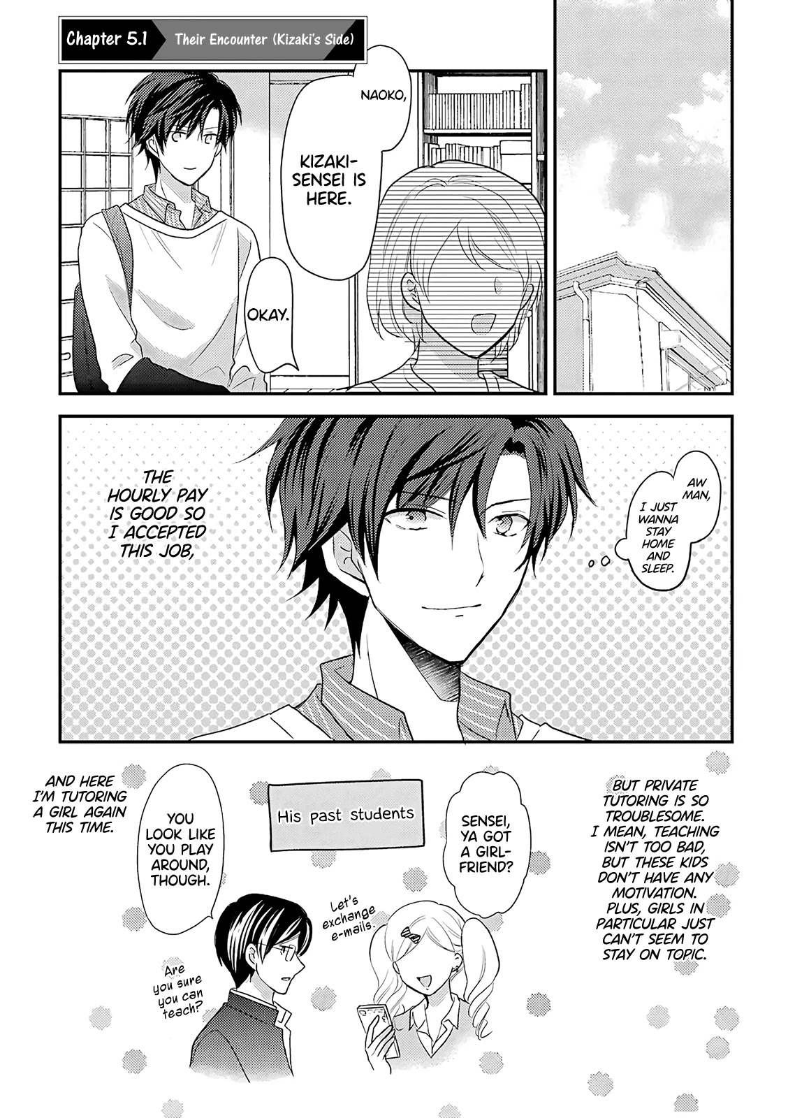 A High School Girl and A Private Teacher chapter 5.1 page 1