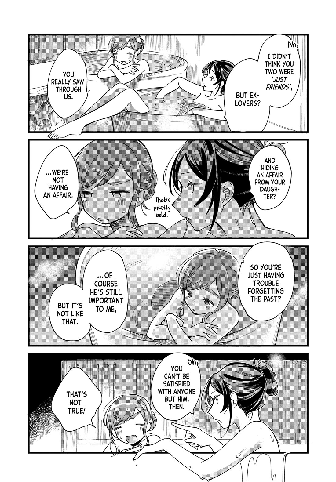 A Hungry Mother and Daughter and Her Ex-Boyfriend Landlord chapter 22 page 9