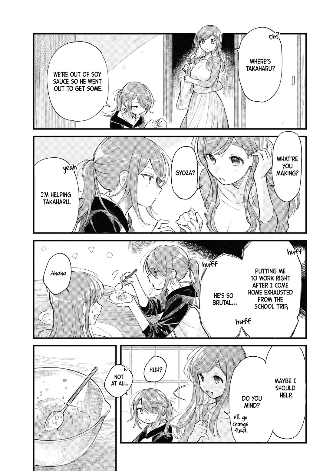 A Hungry Mother and Daughter and Her Ex-Boyfriend Landlord chapter 28 page 5