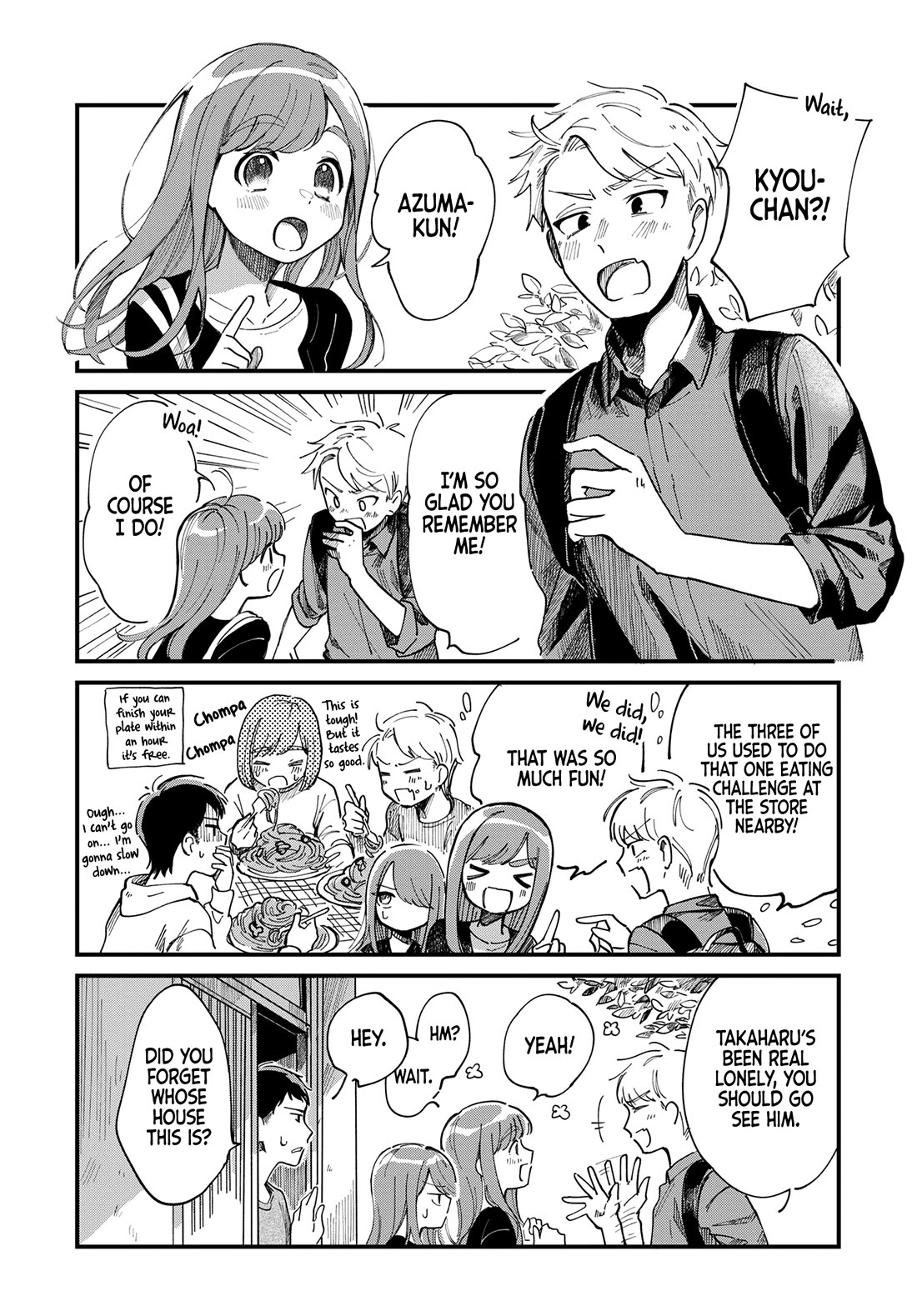 A Hungry Mother and Daughter and Her Ex-Boyfriend Landlord chapter 3 page 2