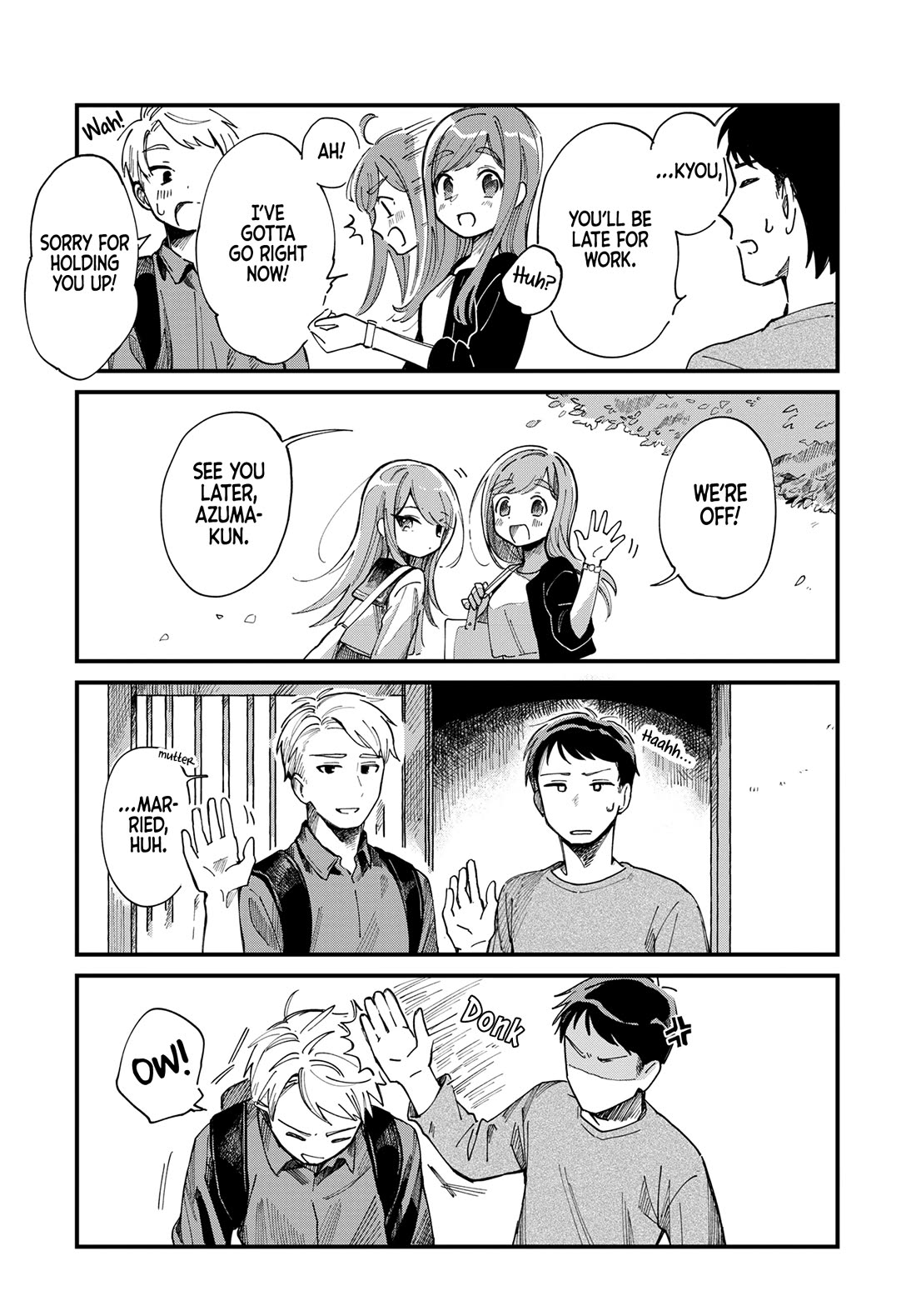 A Hungry Mother and Daughter and Her Ex-Boyfriend Landlord chapter 3 page 4