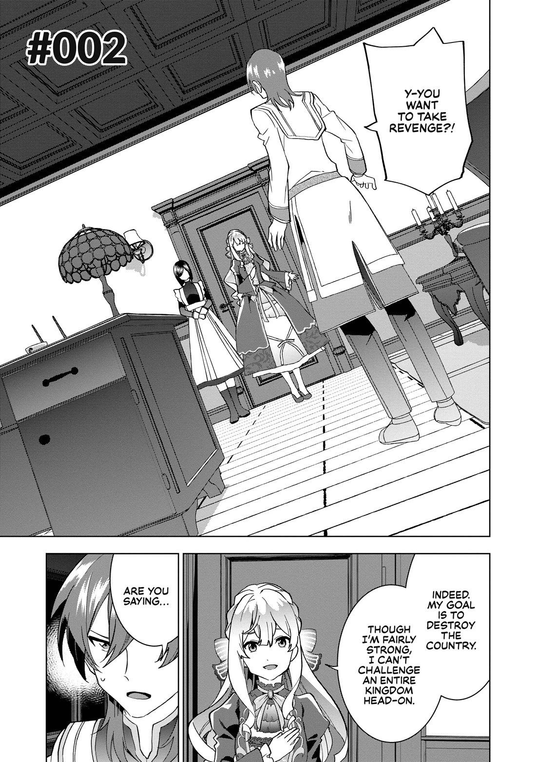 A Livid Lady's Guide to Getting Even: How I Crushed My Homeland with My Mighty Grimoires chapter 2 page 1