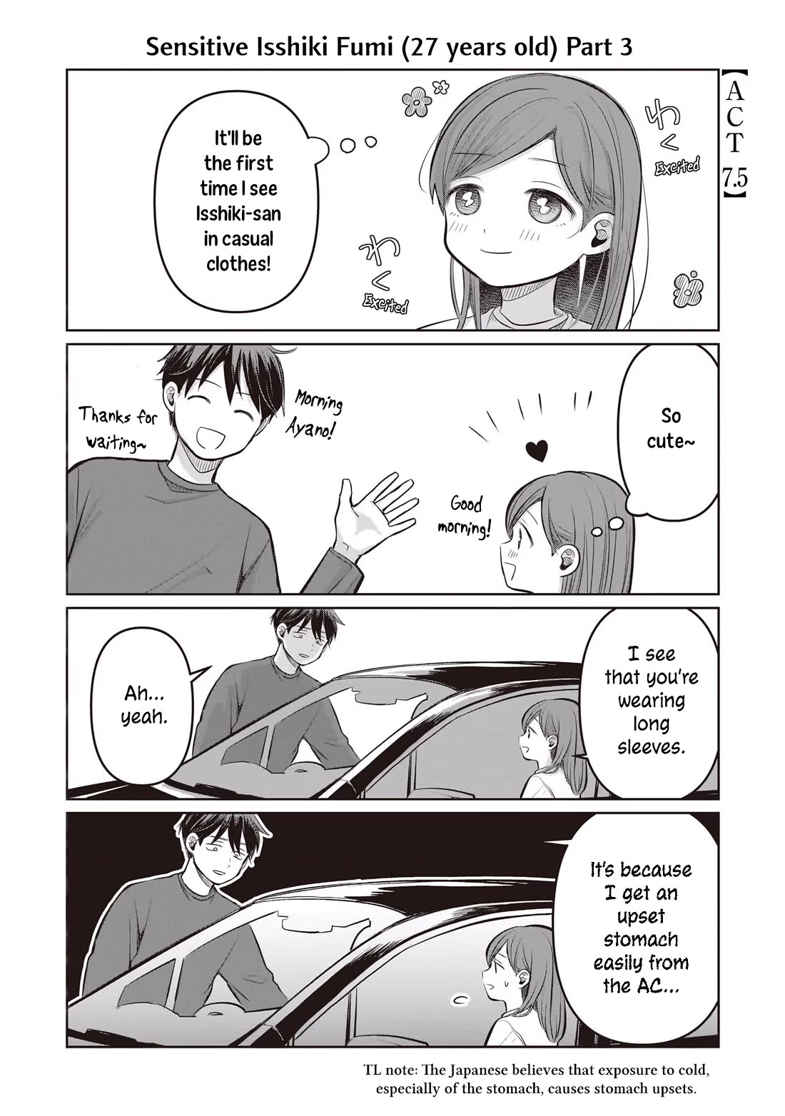 A Love Letter and a 13-Year-Old Actress chapter 7.5 page 1