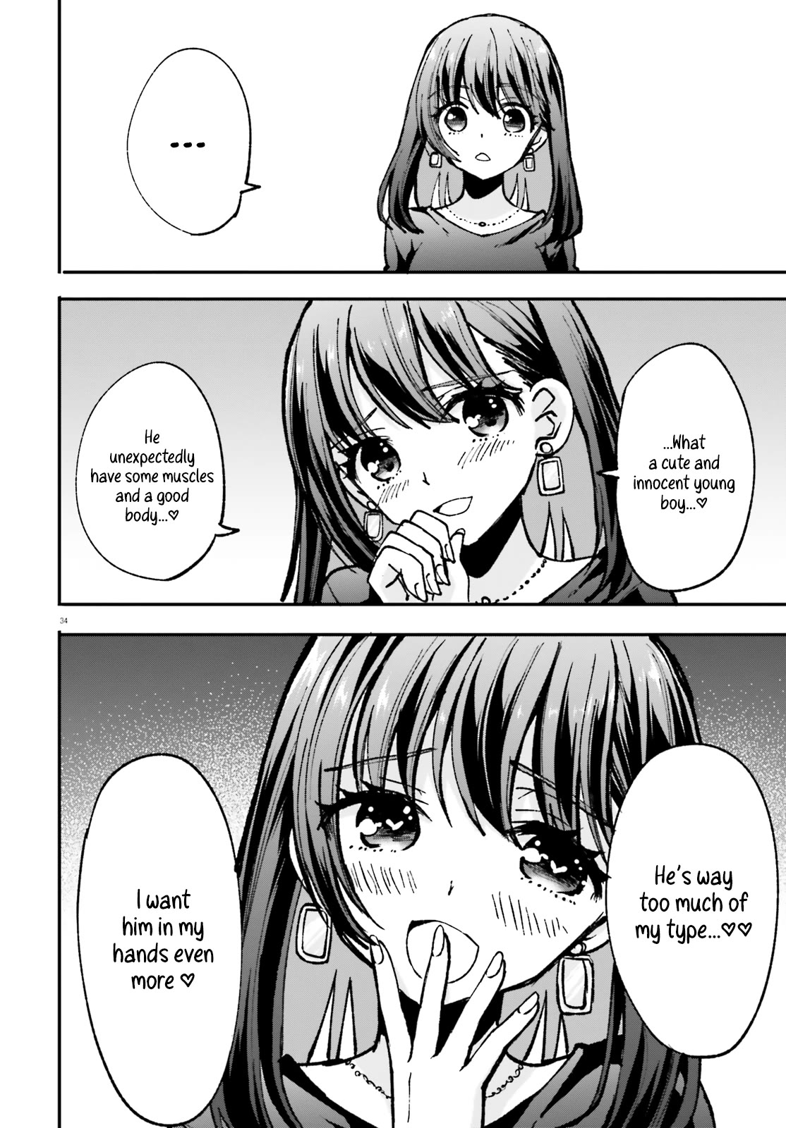 A Man Who Never Be Tempted VS A Girl Who Tempt Perfectly chapter 1 page 33