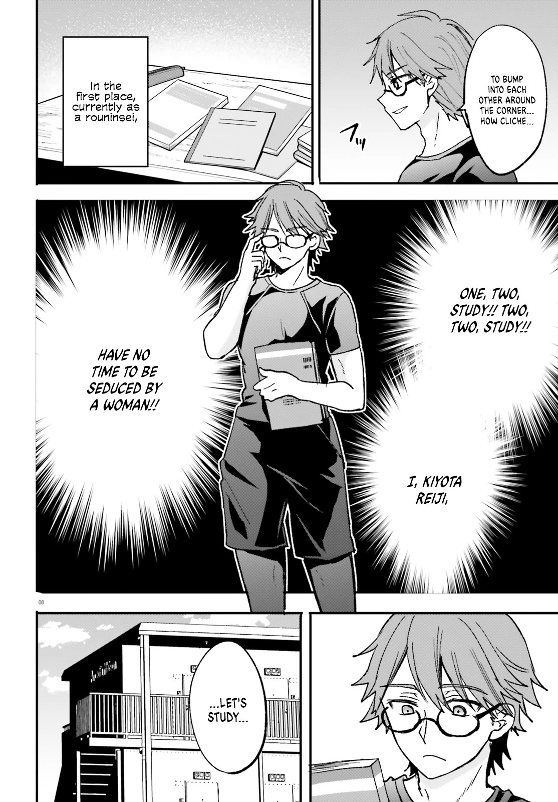 A Man Who Never Be Tempted VS A Girl Who Tempt Perfectly chapter 1 page 8