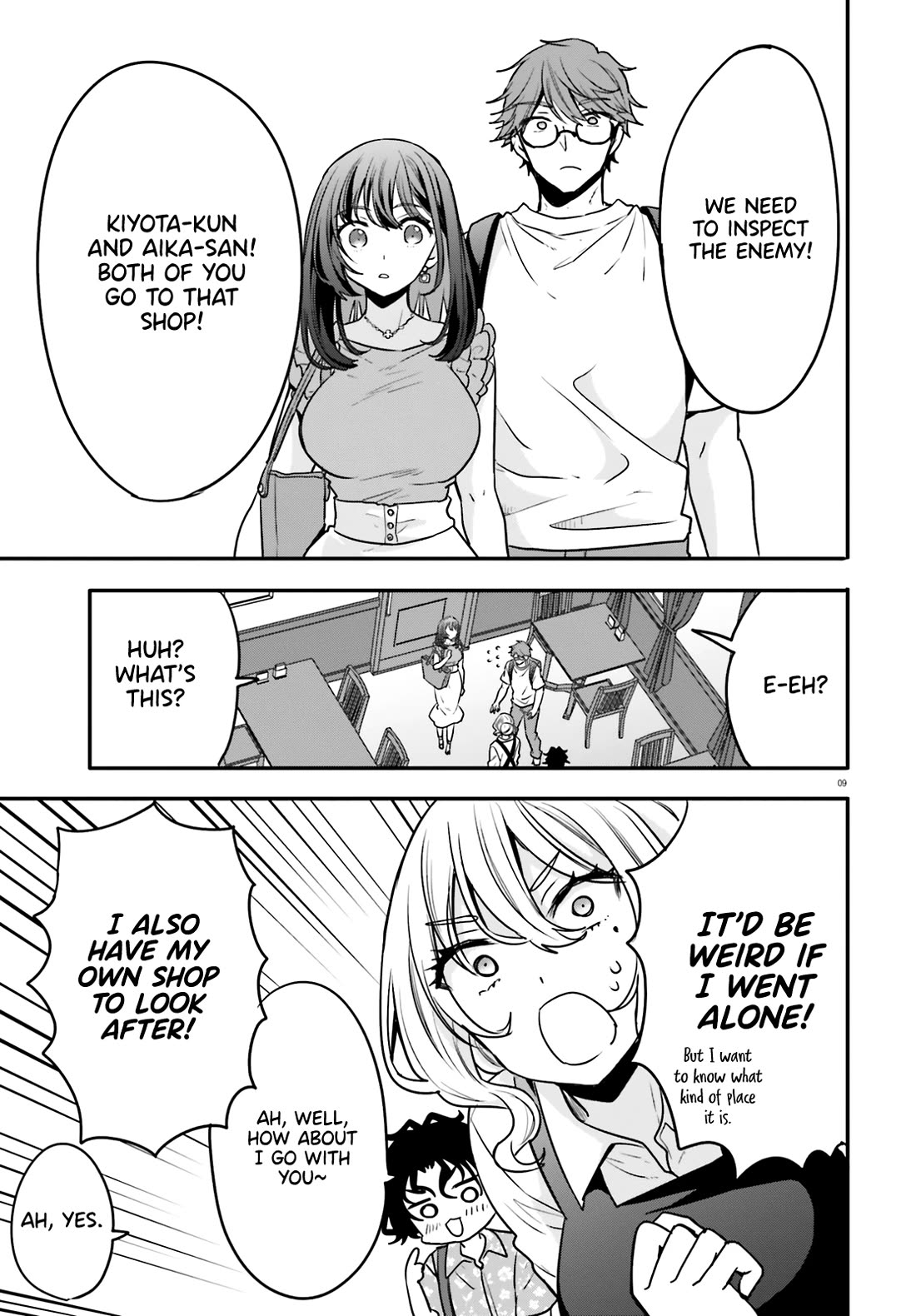 A Man Who Never Be Tempted VS A Girl Who Tempt Perfectly chapter 13 page 9