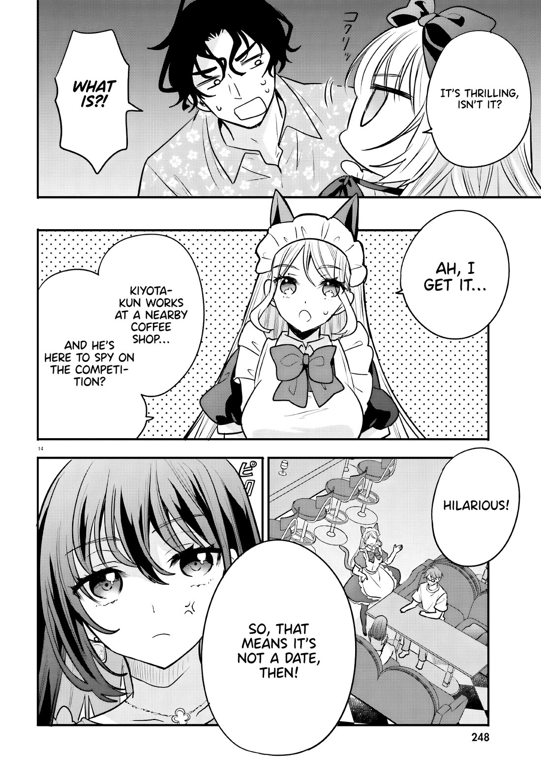 A Man Who Never Be Tempted VS A Girl Who Tempt Perfectly chapter 14 page 14