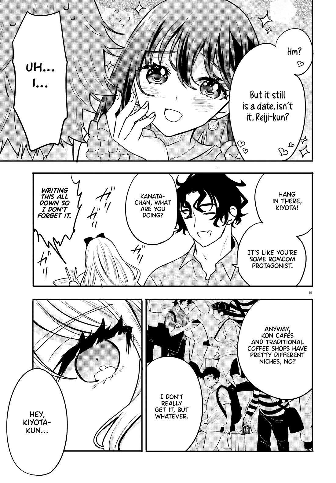 A Man Who Never Be Tempted VS A Girl Who Tempt Perfectly chapter 14 page 15