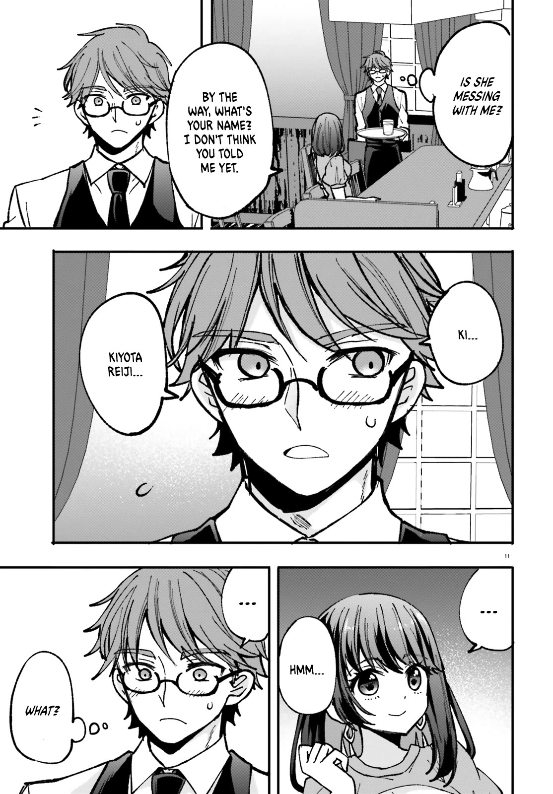 A Man Who Never Be Tempted VS A Girl Who Tempt Perfectly chapter 2 page 12