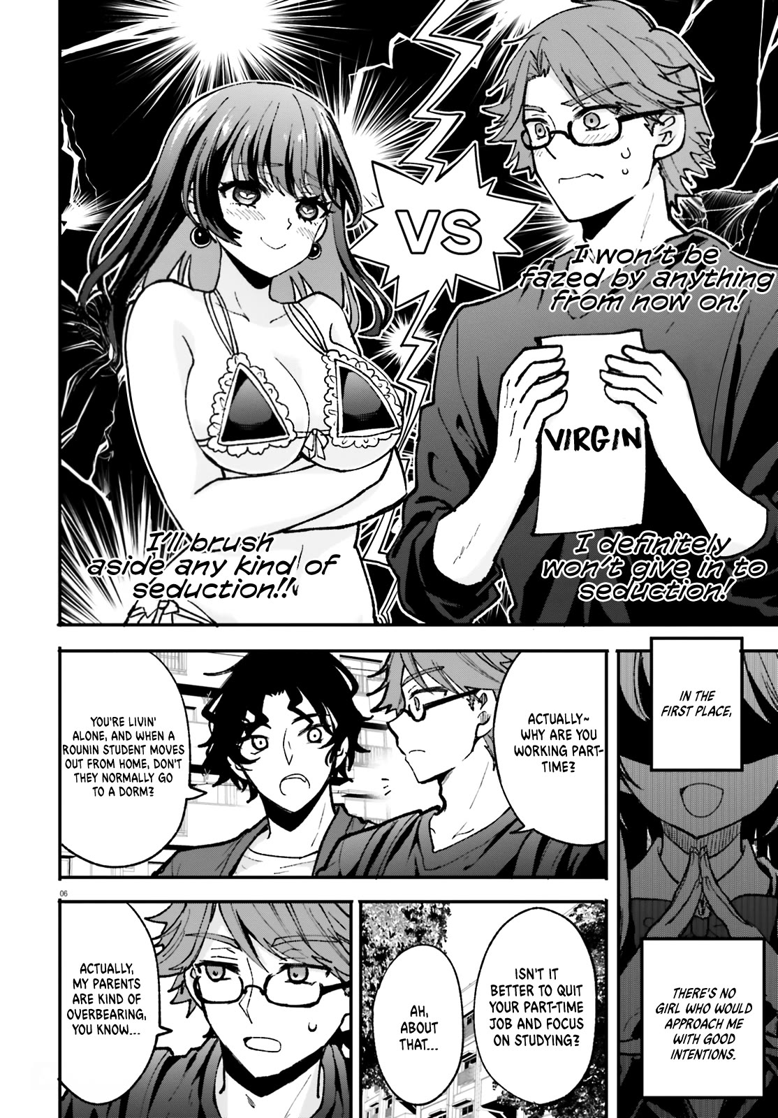 A Man Who Never Be Tempted VS A Girl Who Tempt Perfectly chapter 5 page 6