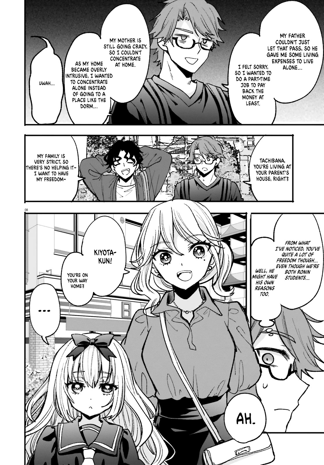 A Man Who Never Be Tempted VS A Girl Who Tempt Perfectly chapter 5 page 8