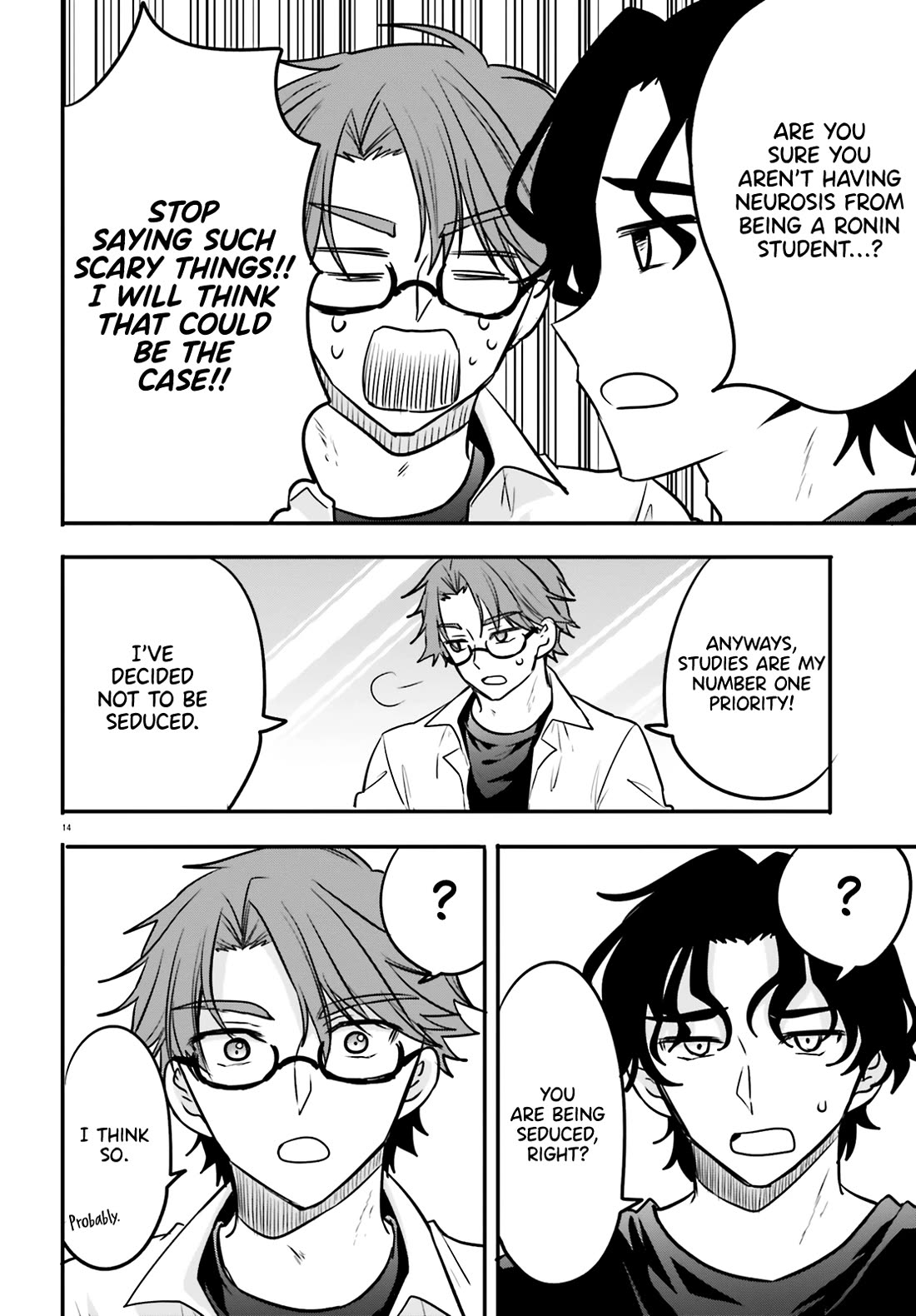 A Man Who Never Be Tempted VS A Girl Who Tempt Perfectly chapter 6 page 14