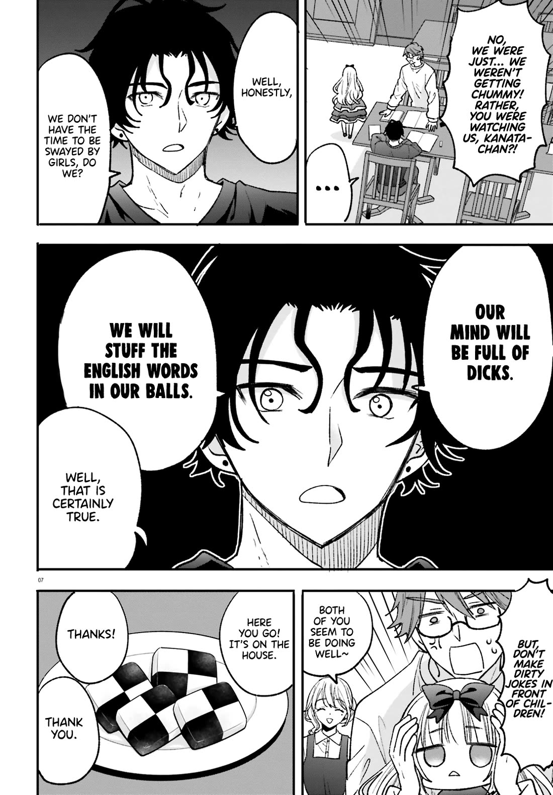 A Man Who Never Be Tempted VS A Girl Who Tempt Perfectly chapter 7 page 8